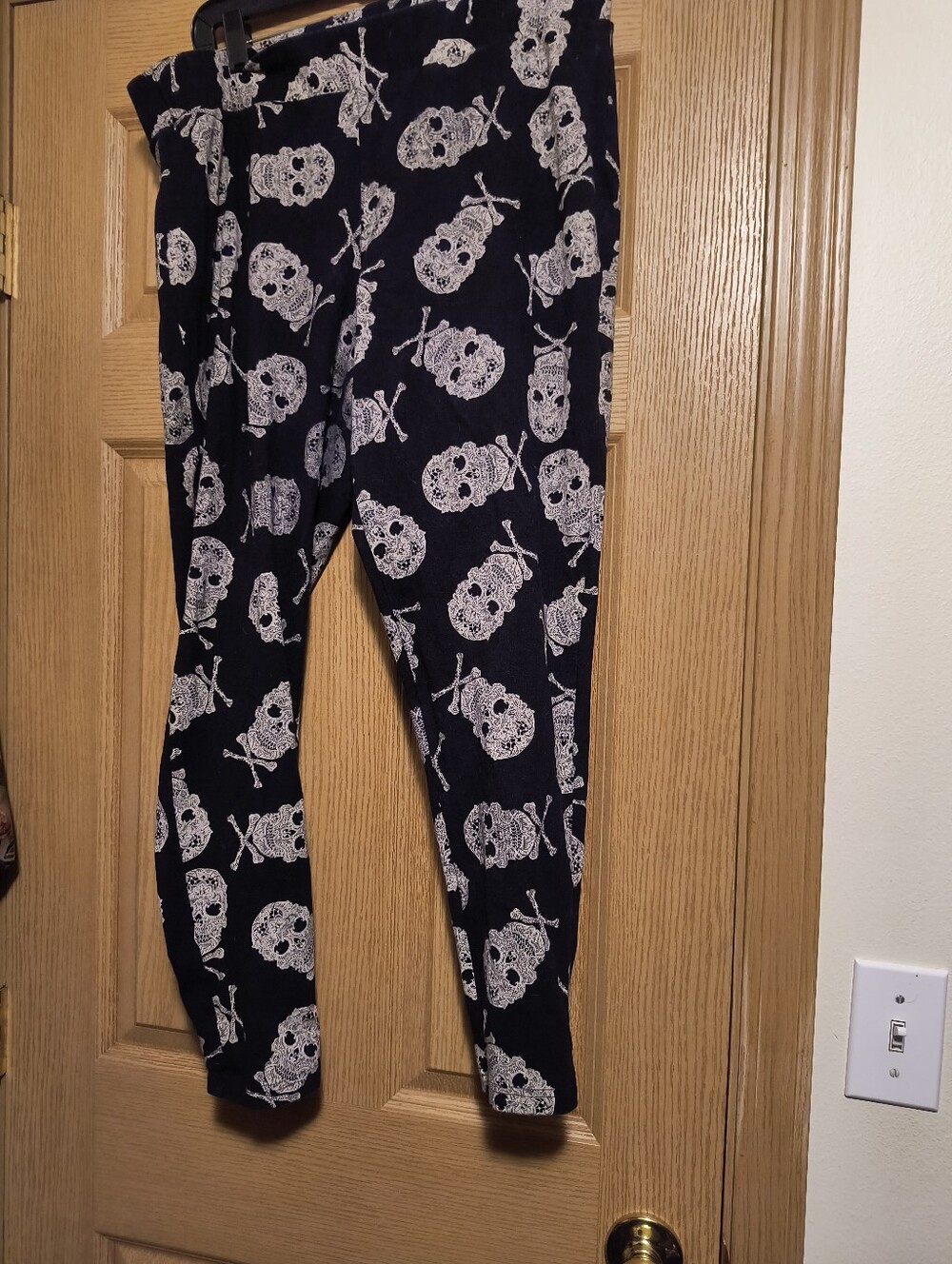 Skull Print Leggings